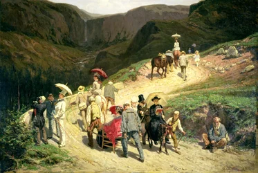 Travellers in Auvergne